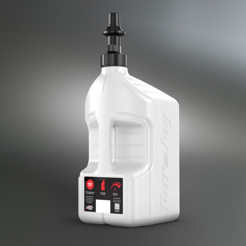Garrafa de gasolina TUFF JUG blanco con tapón Ripper G3 - 5G/20L