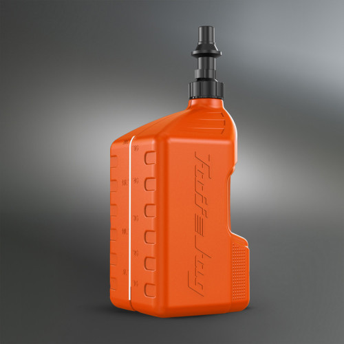 Garrafa de gasolina TUFF JUG naranja con tapón Ripper G3 - 5G/20L