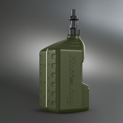 Garrafa de gasolina TUFF JUG verde bosque con tapón Ripper G3 - 5G/20L 2