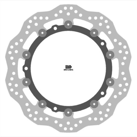 Disco de freno NG BRAKES ondulado flotante – Llanta de radios