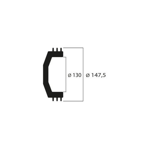 Campana de embrague refrigerada MALOSSI Maxi Wing Ø130mm 933gr