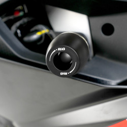 Protectores de carenado R&G RACING Aero estilo cónico - negro