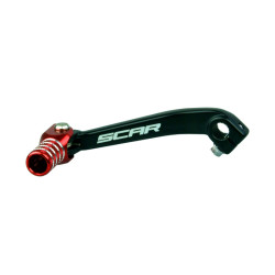Pedal de cambio SCAR - Negro / Puntera roja