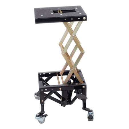 Elevador hidraulico central off road VECTOR negro (ruedas no incluidas)