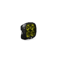 Luz de carretera DENALI DL4 Hybrid Driving - Lente amarilla