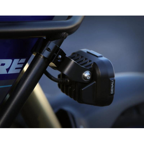 Luz de carretera DENALI DL6 Hybrid Driving - Lente amarilla