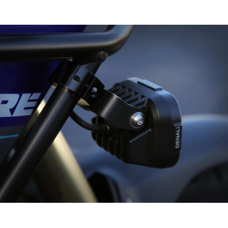 Luz de carretera DENALI DL6 Hybrid Driving - Lente amarilla