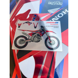 Kit adhesivos BLACKBIRD Dream Graphic 5 - Versión Chrome EFX 2