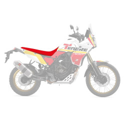 Funda de asiento BLACKBIRD Rally Ride - Negro/Rojo 2