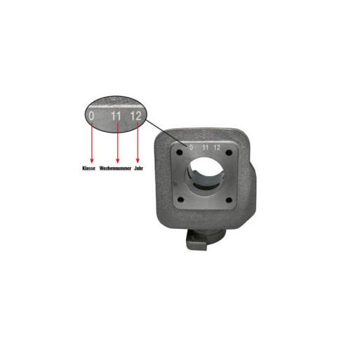 Pistón MALOSSI ø40mm bulon 12ø 2T