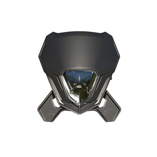 Careta con faro RACETECH V-FACE 2.0 LED