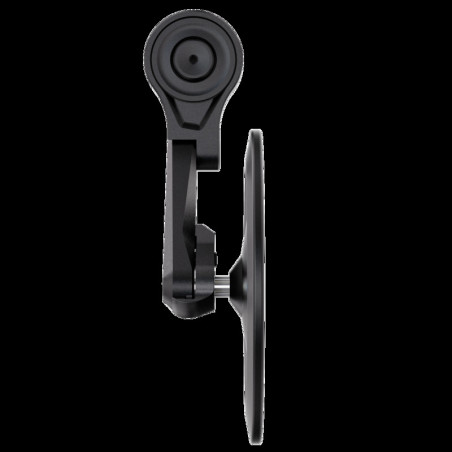 Retrovisor extremo de manillar HIGHSIDER pro Montana-Slim EVO-Short, corto – negro mate – 1 pza