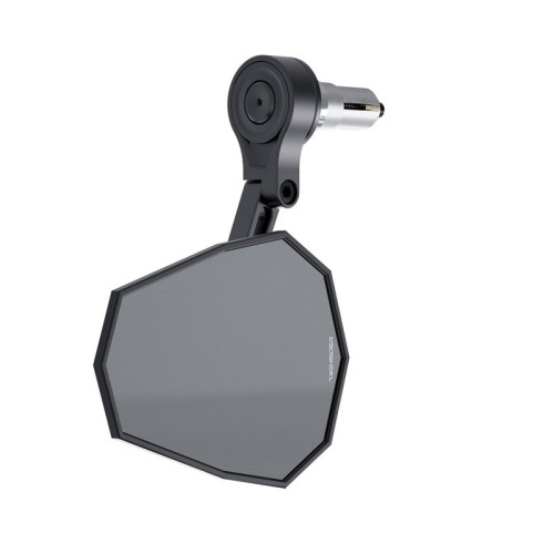 Retrovisor extremo de manillar HIGHSIDER pro Stealth-X5 EVO corto – negro mate – 1 pza
