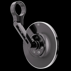 Retrovisor extremo de manillar HIGHSIDER pro Conero corto – negro – 1 pza 2