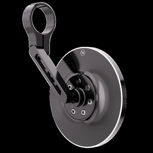Retrovisor extremo de manillar HIGHSIDER pro Conero corto – negro – 1 pza
