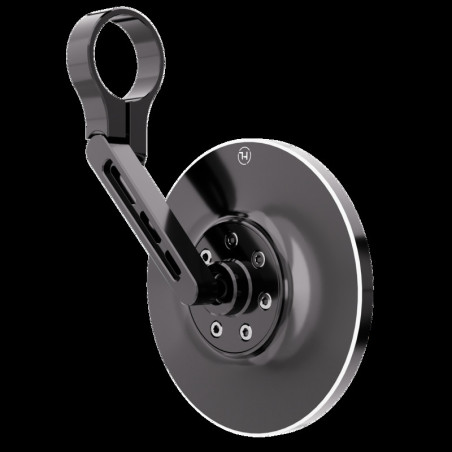 Retrovisor extremo de manillar HIGHSIDER pro Conero corto – negro – 1 pza