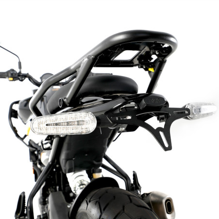 Portamatrículas R&G RACING Tail Tidy - Negro