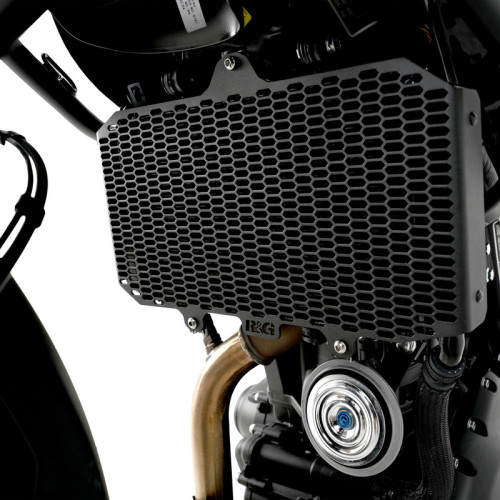 Protector de radiador R&G RACING Pro - negro