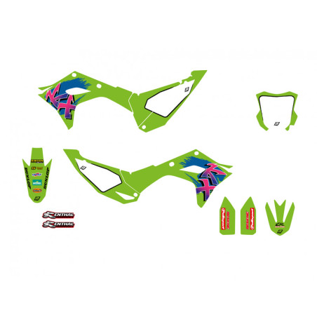 Kit de adhesivos BLACKBIRD Retro