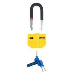 Candado de disco con alarma OXFORD Boss Alarm - 14 mm - Certificado Sold Secure Gold / FG SBSC 2