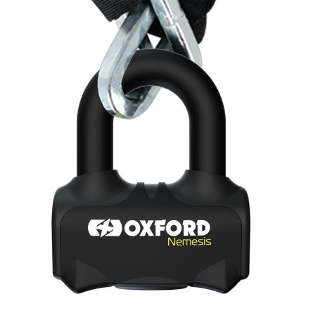 Candado de cadena OXFORD Nemesis 16 mm x 1.5 m - Certificado ART4 / Sold Secure Gold