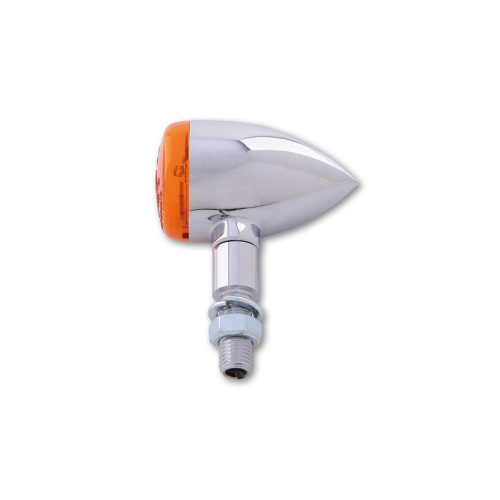 Intermitente HIGHSIDER smart Bullet Light - cristal naranja - homologado E - Pareja
