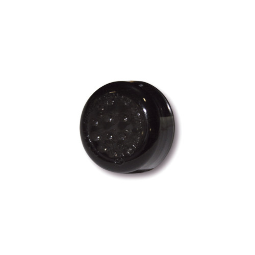 Intermitente LED HIGHSIDER smart Micro Disc - cristal ahumado - homologado E - Pareja