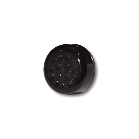 Intermitente LED HIGHSIDER smart Micro Disc - cristal ahumado - homologado E - Pareja