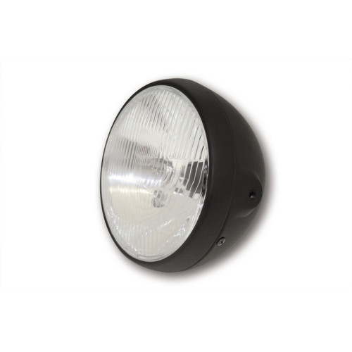 Faro delantero HIGHSIDER smart British Style - 7 inch - negro - 1 pieza