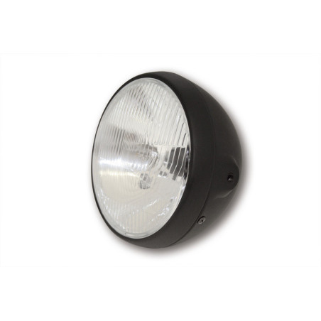 Faro delantero HIGHSIDER smart British Style - 7 inch - negro - 1 pieza