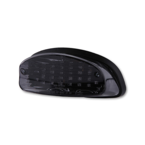 Piloto trasero LED HIGHSIDER smart estilo Honda - cristal ahumado - homologado E - 1 pieza