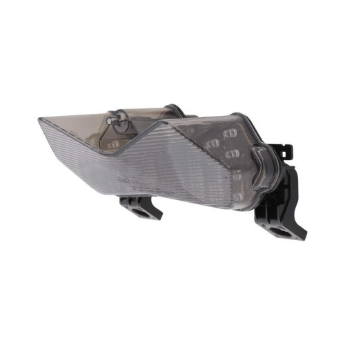 Piloto trasero LED HIGHSIDER smart estilo Kawasaki - cristal ahumado - homologado E - 1 pieza