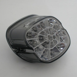 Piloto trasero LED HIGHSIDER smart HD style - cristal ahumado - homologado E - 1 pieza