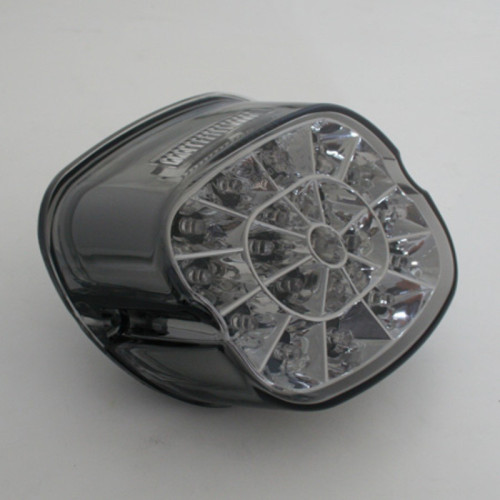 Piloto trasero LED HIGHSIDER smart HD style - cristal ahumado - homologado E - 1 pieza
