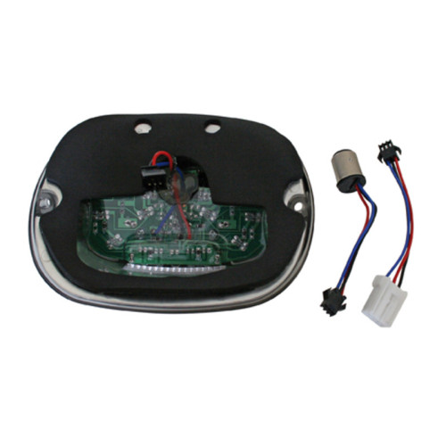 Piloto trasero LED HIGHSIDER smart HD style - cristal ahumado - homologado E - 1 pieza