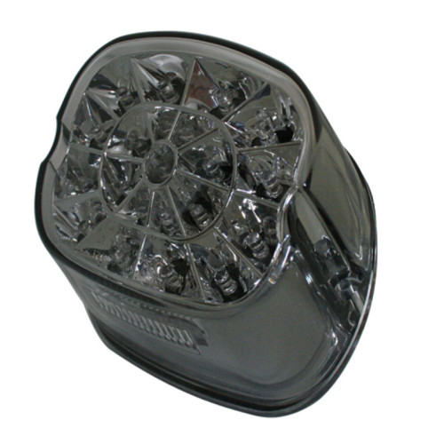 Piloto trasero LED HIGHSIDER smart HD style - cristal ahumado - homologado E - 1 pieza