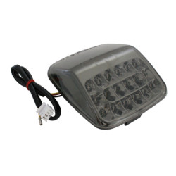 Piloto trasero LED HIGHSIDER smart HD style - cristal ahumado - homologado E - 1 pieza 2