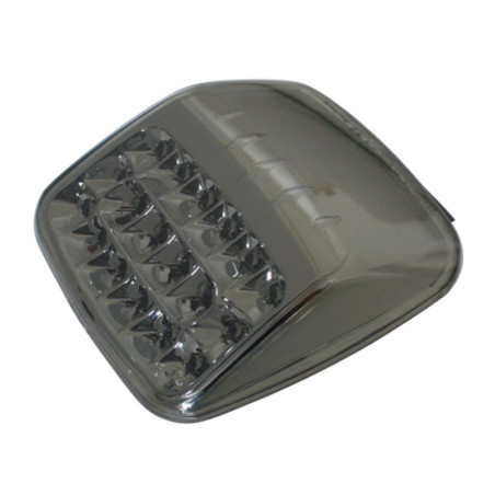 Piloto trasero LED HIGHSIDER smart HD style - cristal ahumado - homologado E - 1 pieza