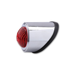 Piloto trasero LED HIGHSIDER smart Old School Type 1 - cristal rojo - homologado E - 1 pieza 2