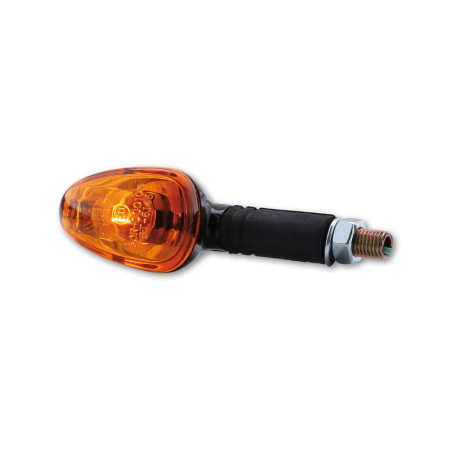 Intermitente HIGHSIDER smart Little Duke - cristal naranja - homologado E - Pareja