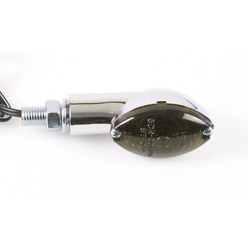 Intermitente HIGHSIDER smart Cateye Mini - cristal ahumado - homologado E - Pareja