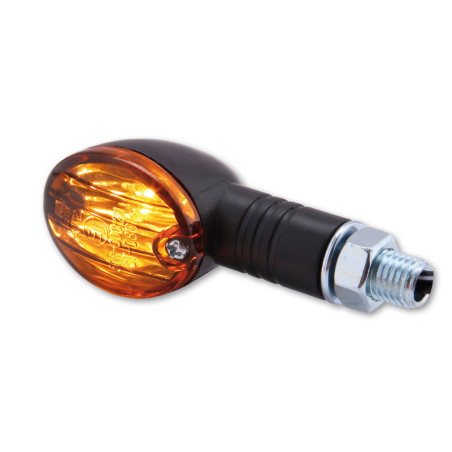 Intermitente HIGHSIDER smart Micro-Flash Mini - cristal ahumado - homologado E - Pareja