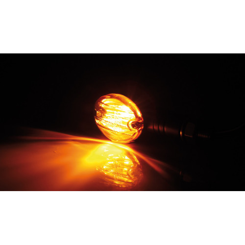 Intermitente HIGHSIDER smart Micro-Flash Mini - cristal ahumado - homologado E - Pareja