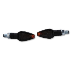 Intermitente LED HIGHSIDER smart Peak - cristal ahumado - homologado E - Pareja