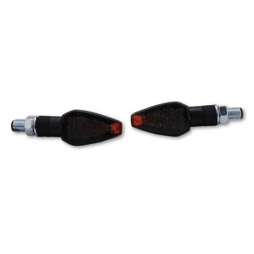 Intermitente LED HIGHSIDER smart Peak - cristal ahumado - homologado E - Pareja