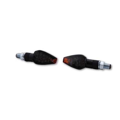 Intermitente LED HIGHSIDER smart Peak - cristal ahumado - homologado E - Pareja