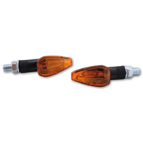 Intermitente HIGHSIDER smart Peak - cristal naranja - homologado E - Pareja