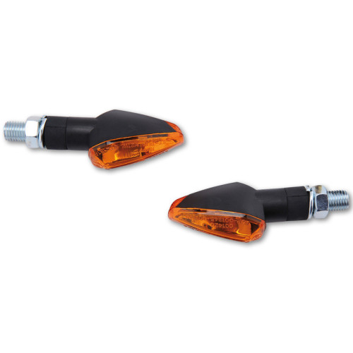 Intermitente HIGHSIDER smart Peak - cristal naranja - homologado E - Pareja