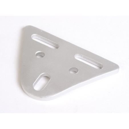 Soporte de faro HIGHSIDER smart - plata - 1 pieza