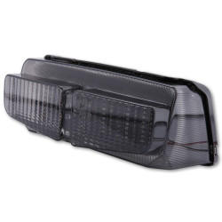 Piloto trasero LED HIGHSIDER smart estilo Yamaha - cristal ahumado - homologado E - 1 pieza 2